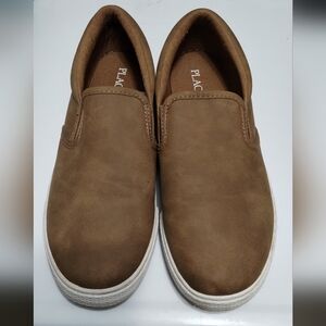 Place Kids' Brown Slip-On Loafers